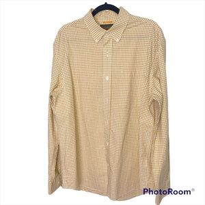 Timberland Gingham Button Down Shirt Size Large
